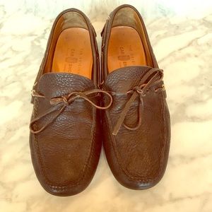 Car shoes (PRADA) mocassini in brown leather